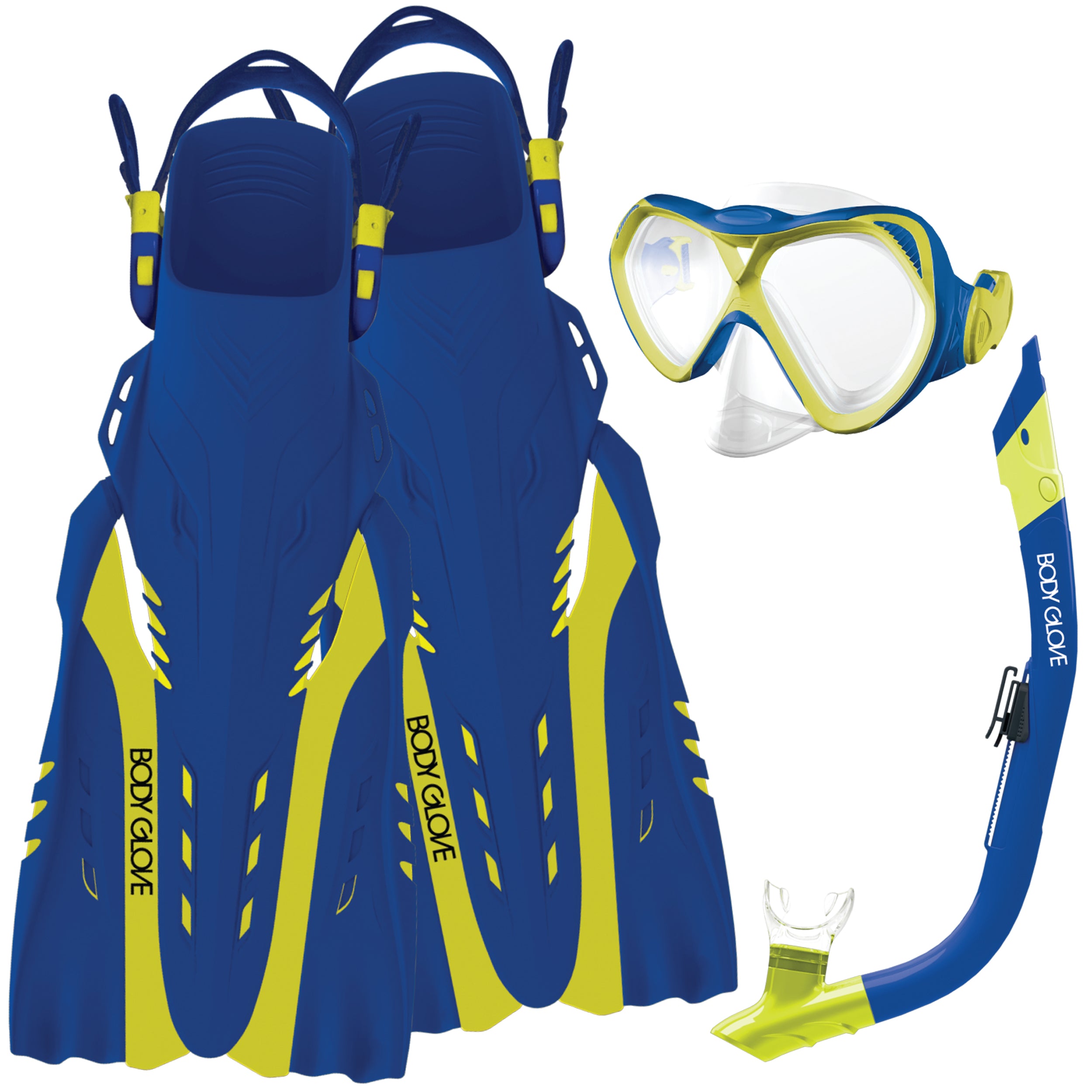 Body Glove Grape Kid & Youth Swimming Mask & Snorkel Combo