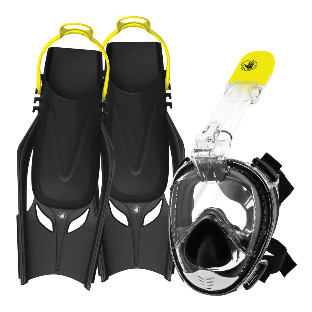Body Glove Aire Set with 3-in-1 Travel Fin