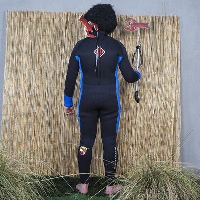 back shot of man wearing the EXO Dive Full Wetsuit