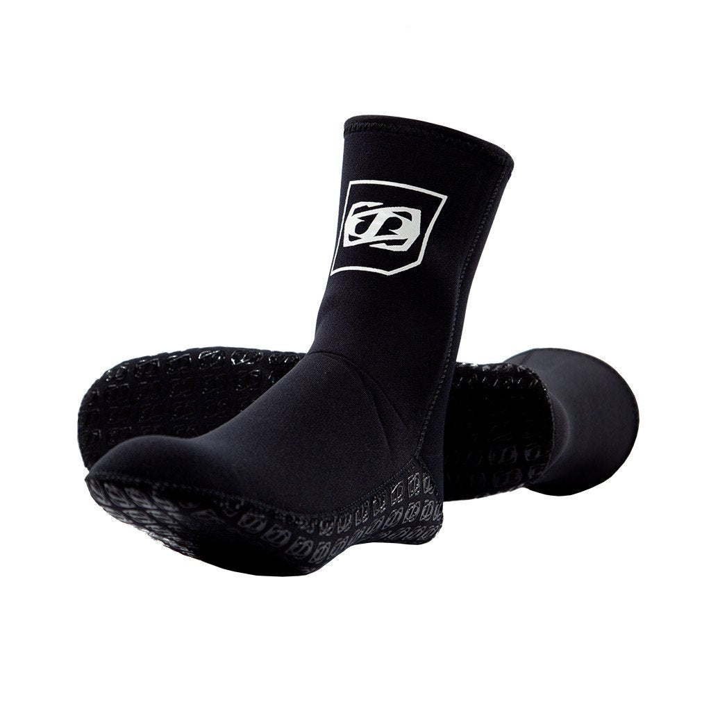 Front and bottom view of the Jetpilot Neo Ride Sock.