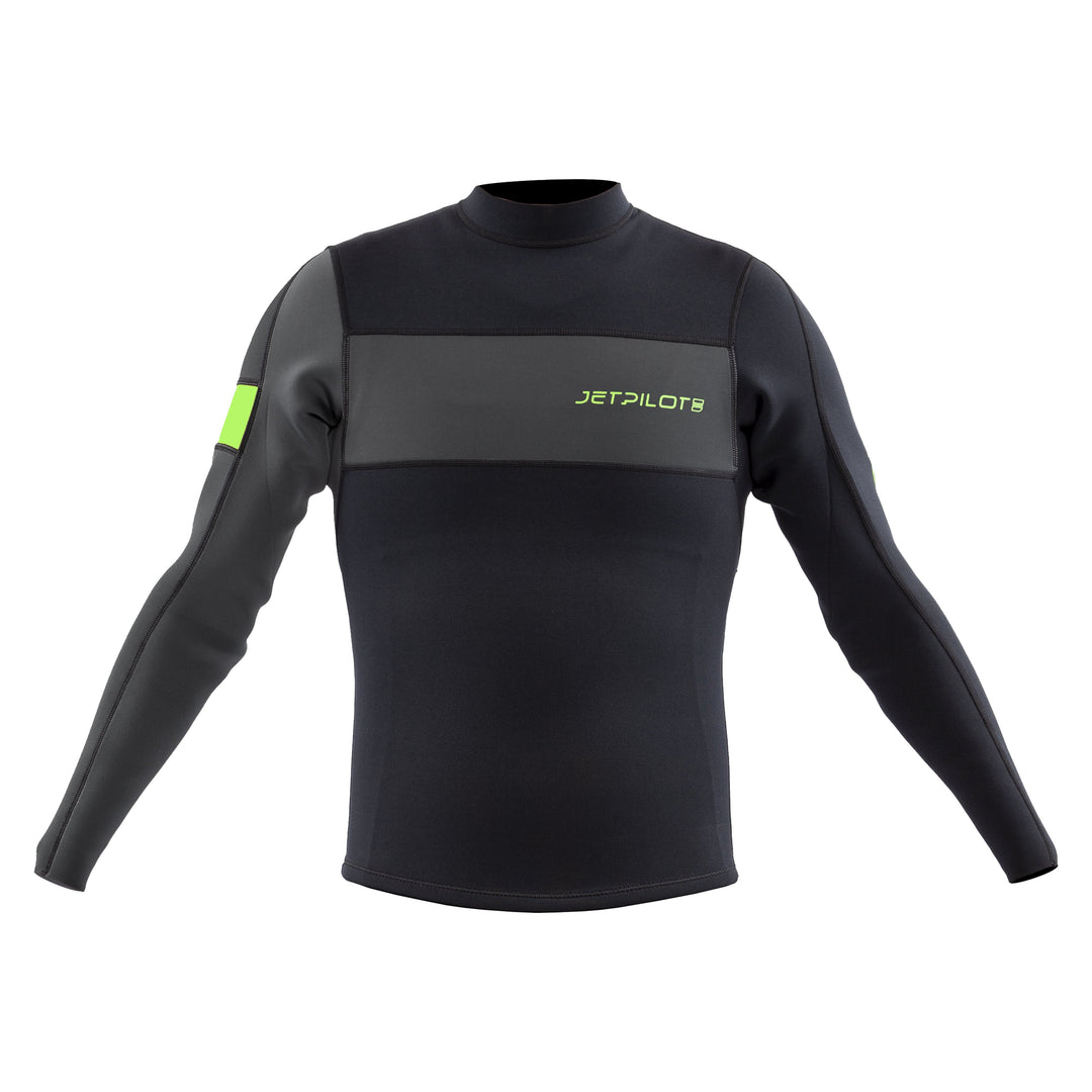 Wetsuit Jacket Jetpilot RX Vault John And Jacket Black Wetsuit Wet